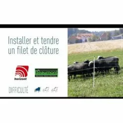 HORIZONT Filet Volaille Non électrifié 25m, H 1.2m - Vert 8 HORIZONT Filet Volaille Non électrifié 25m, H 1.2m - Vert -Poulailler et élevage de la basse-cour Soldes Magasin 30866504 4