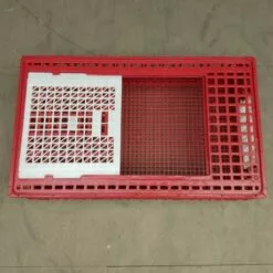 POULAILLER DIRECT Cage De Transport Poules Et Volailles 96x57x27cm 2 Portes Rouge Et Blanche - Rouge 8 POULAILLER DIRECT Cage De Transport Poules Et Volailles 96x57x27cm 2 Portes Rouge Et Blanche - Rouge -Poulailler et élevage de la basse-cour Soldes Magasin 35331811 4