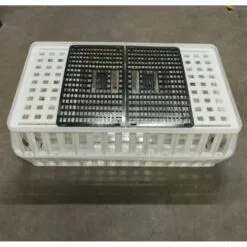 POULAILLER DIRECT Cage De Transport Volaille Conique 80x50x30cm 1 Porte Noire Et Blanche - Blanc 7 POULAILLER DIRECT Cage De Transport Volaille Conique 80x50x30cm 1 Porte Noire Et Blanche - Blanc -Poulailler et élevage de la basse-cour Soldes Magasin 35362102 3