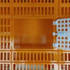 POULAILLER DIRECT Cage De Transport Petite Volaille 67x45x15cm 2 Portes Orange Et Blanche - Orange 8 POULAILLER DIRECT Cage De Transport Petite Volaille 67x45x15cm 2 Portes Orange Et Blanche - Orange -Poulailler et élevage de la basse-cour Soldes Magasin 35363182 4