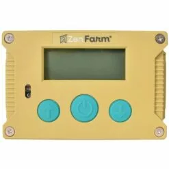 CHEMIN DES POULAILLERS Portier Sécurité Poulailler Avec Alimentation Électrique Boutons Bleus - Zen Farm