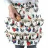 BETTERLIFE Tablier De Collecte D’œufs, 12 Poches Pour Poule Avec Imprimé Coq De Poule Et œufs En Toile, Support Pour Poules Poulailles, Accessoires Au Foyer, Agriculture, Cuisine, Maison De Travail