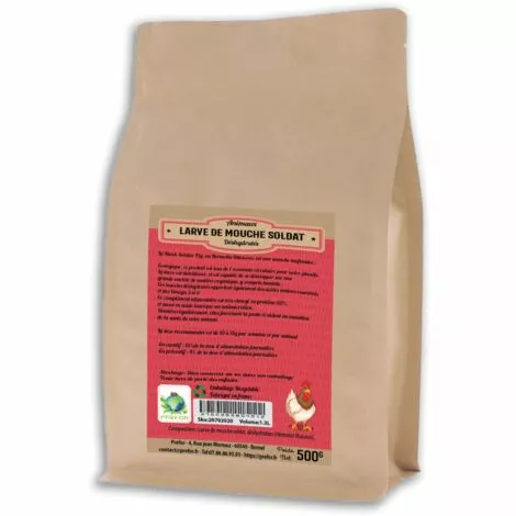 CHEMIN DES POULAILLERS Larves De Mouche Soldat À Picorer Pour Volailles Doypack 1,3l - Prefor 1 CHEMIN DES POULAILLERS Larves De Mouche Soldat À Picorer Pour Volailles Doypack 1,3l - Prefor