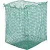 WIESENFIELD Grand Filet À Foin Rond Nourriture Chevaux Poneys PP 1,4x1,4x1,6 M Mailles 4,5cm - Noir, Blanc, Vert