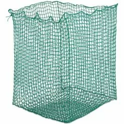 WIESENFIELD Grand Filet À Foin Rond Nourriture Chevaux Poneys PP 1,4x1,4x1,6 M Mailles 4,5cm - Noir, Blanc, Vert
