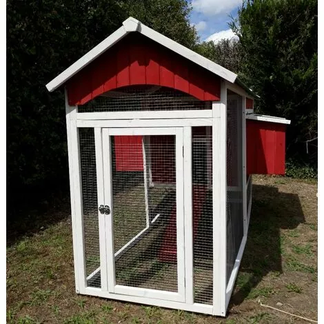 CHEMIN DES POULAILLERS Poulailler Deluxe Toit Shingle Vert 10 À 12 Poules - Vert 2 CHEMIN DES POULAILLERS Poulailler Deluxe Toit Shingle Vert 10 À 12 Poules - Vert – Image 2