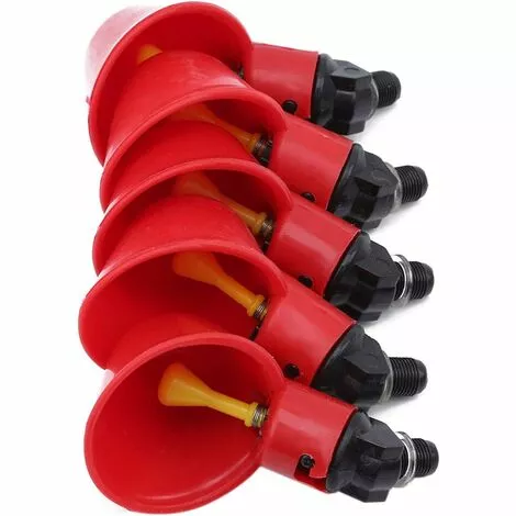 BETTERLIFE BETTE 5pcs Automatique Volaille Eau Tasses À Bol Bol En Plastique Poulet Poule Oiseau Auto Buveur Abreuvoir D'alimentation 1 BETTERLIFE BETTE 5pcs Automatique Volaille Eau Tasses À Bol Bol En Plastique Poulet Poule Oiseau Auto Buveur Abreuvoir D'alimentation