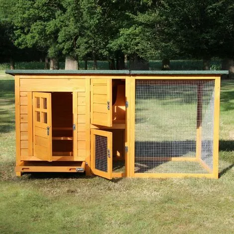 BBLOISIRCD Poulailler Pour Jardin Exteieure 5 Poules R 150 X 80 X 68 Cm - Modele 147 FLEXI Standard 3 BBLOISIRCD Poulailler Pour Jardin Exteieure 5 Poules R 150 X 80 X 68 Cm - Modele 147 FLEXI Standard – Image 3