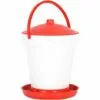 VidaXL Abreuvoir Automatique Pour Volailles 18 L - Rouge
