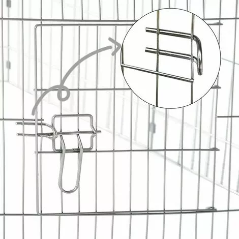 MUCOLA Enceinte D'extérieur Avec Parasol Enceinte Pour Animaux Enceinte D'extérieur Enceinte D'extérieur Cage Pour Lapins Enceinte Pour Clapier à Lapins 4 MUCOLA Enceinte D'extérieur Avec Parasol Enceinte Pour Animaux Enceinte D'extérieur Enceinte D'extérieur Cage Pour Lapins Enceinte Pour Clapier à Lapins – Image 4