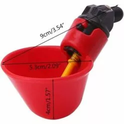 TANABATA Lot De 5 Gobelets Automatiques En Plastique Pour Volaille -Poulailler et élevage de la basse-cour Soldes Magasin 44322105 4
