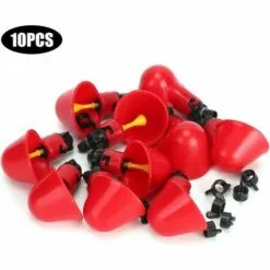 TANABATA Breuvoir De Poulet, 10 PCS Automatique Pour Volaille Distributeurs D'eau Automatique Avec Tasses D'arrosage Pour Poulailler Poulet Canard Volaille Abreuvoir Mangeoire -Poulailler et élevage de la basse-cour Soldes Magasin 44322339 3
