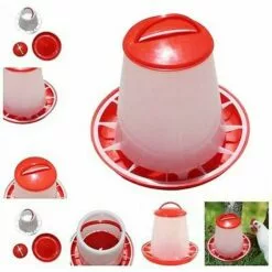 TANABATA Direct Abreuvoir En Plastique Pour Poulet, Caille, Poule, 1,5 L -Poulailler et élevage de la basse-cour Soldes Magasin 44322892 3