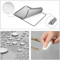 SONGMICS Enclos Pour Petits Animaux Avec Fond, Cage Modulable Pour Cochon D’Inde, Hamster, Lapin, Rongeur, Petits Animaux Domestiques, Gris LPC002G01 - Gris -Poulailler et élevage de la basse-cour Soldes Magasin 45295411 3