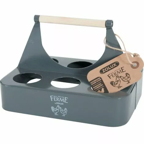 Porte Oeuf Metal Ardoise - Zolux 1 Porte Oeuf Metal Ardoise - Zolux