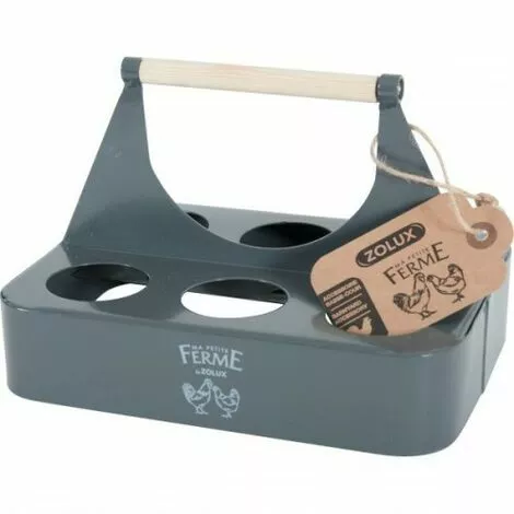 Porte Oeuf Metal Ardoise - Zolux 2 Porte Oeuf Metal Ardoise - Zolux – Image 2