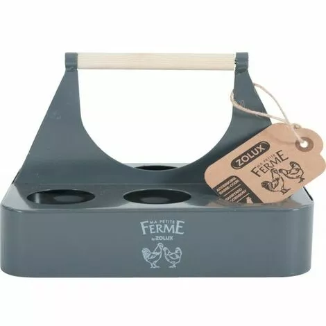Porte Oeuf Metal Ardoise - Zolux 3 Porte Oeuf Metal Ardoise - Zolux – Image 3