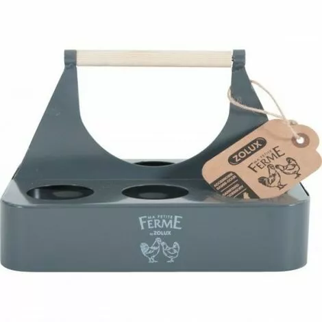 Porte Oeuf Metal Ardoise - Zolux 4 Porte Oeuf Metal Ardoise - Zolux – Image 4