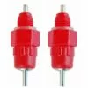 VERSAILLESFR 2 Pcs Eau Tetine Poulet Alimentateur Fournitures De Volaille Poule Vis Dans Le Style -Versailles