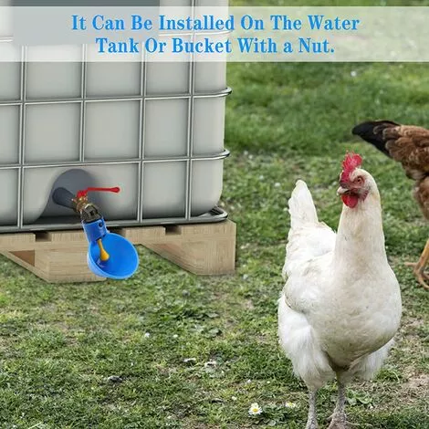 VERSAILLESFR Volaille Tasse à Boire Automatique En Plastique Distributeur D'Eau De Poulet,Abreuvoir Pour Poules Poulailler Volaille Oiseau Coupes Buveur -Versailles 3 VERSAILLESFR Volaille Tasse à Boire Automatique En Plastique Distributeur D'Eau De Poulet,Abreuvoir Pour Poules Poulailler Volaille Oiseau Coupes Buveur -Versailles – Image 3