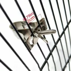 VERSAILLESFR Mangeoire À Oiseaux Pour Perroquets,3 Pcs Porte-Fruit Oiseaux En Acier Inoxydable Mangeoire à Oiseaux Pour Cage à Oiseaux Légumes Mangeoire Petits Animaux 8 VERSAILLESFR Mangeoire À Oiseaux Pour Perroquets,3 Pcs Porte-Fruit Oiseaux En Acier Inoxydable Mangeoire à Oiseaux Pour Cage à Oiseaux Légumes Mangeoire Petits Animaux -Poulailler et élevage de la basse-cour Soldes Magasin 46565479 4