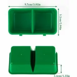 VERSAILLESFR Oiseaux Alimentaire Bol, 2 Pcs Oiseaux Alimentaire Bol D'eau Pour La Nourriture Les Céréales Ou L'eau Et Bols D'alimentation Pour Oiseaux Peut Être Accroché Dans Une Cage, Alimentaire Mangeoire -Versailles -Poulailler et élevage de la basse-cour Soldes Magasin 46608767 5