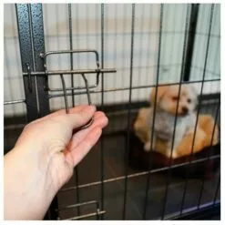 BBLOISIRAM Parc Enclos Pour Chiens Grillage Cage Clôture Intérieur Et Extérieur Hauteur 70,5cm Modèle Dog Run « M 483 » -Poulailler et élevage de la basse-cour Soldes Magasin 47303593 4