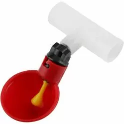 Betterlife 5 Pièces Tasses à Boire De L'eau De Volaille Mangeoire à Oiseaux Abreuvoir Automatique En Plastique Pour Le Bétail Poulet Poule Poulailler Poulailler Arc D'alimentation