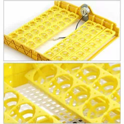 SUPERSELLER Couveuse Et Incubateur Pour Volaille Incubateur D'oeufs Numérique 96 Oeufs Machine D'éclosion De Volaille Avec Ventilateur Turner D'oeufs Affichage LCD Température Humidité Fonction D'alarme Éclosoirs Automatiques De Volaille Pour Poulet Canards Cailles O -Poulailler et élevage de la basse-cour Soldes Magasin 49471027 4