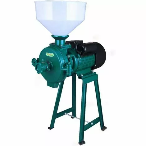 GOJOY Broyeur à Céréales électrique 1500 W 220 V, Moulin D'alimentation électrique Broyeur à Céréales Sèches Fraiseuse à Riz à Grain De Maïs 1400r / Min 1 GOJOY Broyeur à Céréales électrique 1500 W 220 V, Moulin D'alimentation électrique Broyeur à Céréales Sèches Fraiseuse à Riz à Grain De Maïs 1400r / Min