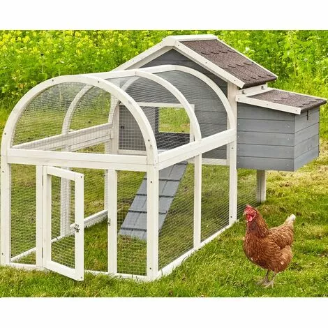 BB-LOISIR Poulailler En Bois Pour Jardin Extérieure Cage Canard Avec Nichoir Cm Modèle: 160 Grand Bonheur 189x100x110 Cm 3 BB-LOISIR Poulailler En Bois Pour Jardin Extérieure Cage Canard Avec Nichoir Cm Modèle: 160 Grand Bonheur 189x100x110 Cm – Image 3