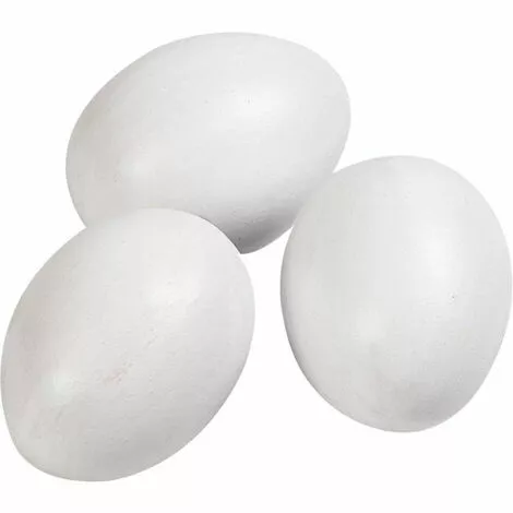 Un Faux œuf De Poule En Plastique Pour Volaille - Flamingo Pet Products - Blanc 3 Un Faux œuf De Poule En Plastique Pour Volaille - Flamingo Pet Products - Blanc – Image 3