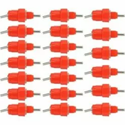 REGALI 20pcs Tetine Abreuvoir Poules Tetine Automatique Pour Poule Volaille Poulet Canard Distributeur D'eau Le Style Vis à Vis élevage Alimentation Du Bétail Abreuver équipement Rouge 9 REGALI 20pcs Tetine Abreuvoir Poules Tetine Automatique Pour Poule Volaille Poulet Canard Distributeur D'eau Le Style Vis à Vis élevage Alimentation Du Bétail Abreuver équipement Rouge -Poulailler et élevage de la basse-cour Soldes Magasin 54077612 5