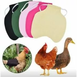 DECKON Tablier Poulailler Ceinture Simple Accessoires Coop 1 Pièce (Rouge) -Poulailler et élevage de la basse-cour Soldes Magasin 54168562 3