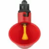 Abreuvoir Poulet 8.5x4.9x4.5cm Coleur De Rouge 10pcs FUIENKO