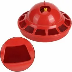 ILOVEMILAN Abreuvoir Poules, Abreuvoir Automatique De Volaille Accessoires Automatique Pour Elevage Poulailler Volaille Mangeoire De Cage De Bol D'eau Potable Abreuvoir Pour Petit Poulet -Poulailler et élevage de la basse-cour Soldes Magasin 54413068 5