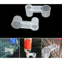 Pigeon Abreuvoir, 10pcs Plastique Volaille Cage Bol Poulet Soda Pop Bouteille D'eau Mangeoire Eau Oiseaux Tasses Boire Perroquet Mangeoire Oiseaux Pour Pigeon Perroquet，Starlight -Poulailler et élevage de la basse-cour Soldes Magasin 54459855 3