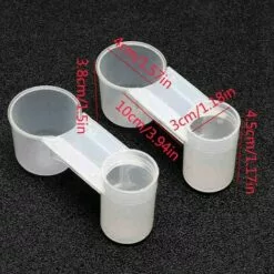 Pigeon Abreuvoir, 10pcs Plastique Volaille Cage Bol Poulet Soda Pop Bouteille D'eau Mangeoire Eau Oiseaux Tasses Boire Perroquet Mangeoire Oiseaux Pour Pigeon Perroquet，Starlight -Poulailler et élevage de la basse-cour Soldes Magasin 54459855 4