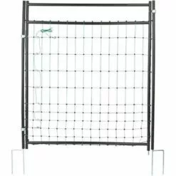 Kerbl Porte Pour Filets De Clôture électrique 95-125 Cm 446518 - Noir
