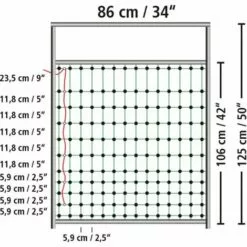 Kerbl Porte Pour Filets De Clôture électrique 95-125 Cm 446518 - Noir -Poulailler et élevage de la basse-cour Soldes Magasin 5449251 5
