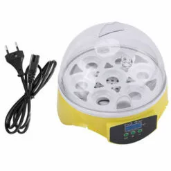 YB éleveur 7 Oeufs Affichage Incubateur Numérique Avec Contr?le De La Température éclosion EU Plug 220V
