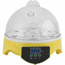 YB éleveur 7 Oeufs Affichage Incubateur Numérique Avec Contr?le De La Température éclosion EU Plug 220V -Poulailler et élevage de la basse-cour Soldes Magasin 55204316 3