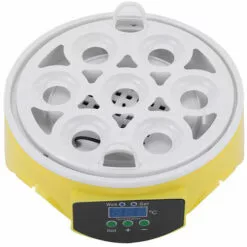 YB éleveur 7 Oeufs Affichage Incubateur Numérique Avec Contr?le De La Température éclosion EU Plug 220V -Poulailler et élevage de la basse-cour Soldes Magasin 55204316 4