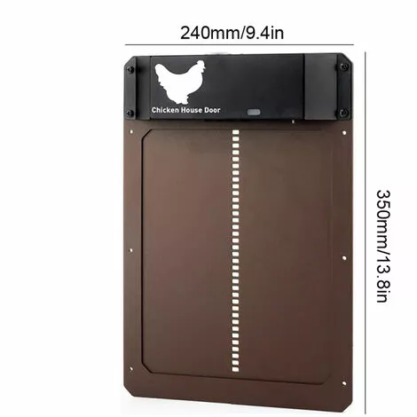 TANCYCO Capteurs De Lumière Ouvre-porte Automatique Poulailler Porte Magnétique Ménage Automatique Poulailler Ouvre-porte IP44 étanche 2 TANCYCO Capteurs De Lumière Ouvre-porte Automatique Poulailler Porte Magnétique Ménage Automatique Poulailler Ouvre-porte IP44 étanche – Image 2