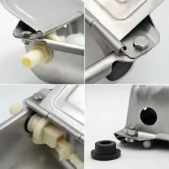 IRISFR Abreuvoir À Bovins Abreuvoir En Acier Inoxydable Bol Automatique Avec Valve À Flotteur Pour Chien Cheval Bétail Chèvre Mouton，Lilaris -Poulailler et élevage de la basse-cour Soldes Magasin 55880152 5