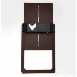 LUCKY-88 Porte De Poulailler Automatique Solaire En Plastique Renforcé - Porte Automatique De Poulailler Alimentée Par Batterie