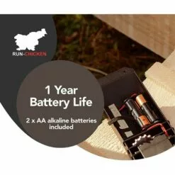 FLYME Porte De Poulailler Automatique Ouvre-porte De Poulailler Photosensible -Poulailler et élevage de la basse-cour Soldes Magasin 56426748 4