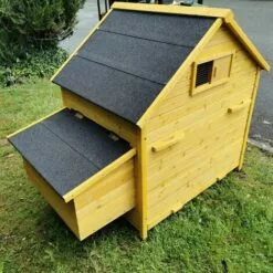 POULAILLER DIRECT Poulailler Bassette Xl Toit Shingle Noir 6 À 8 Poules - Noir -Poulailler et élevage de la basse-cour Soldes Magasin 56645761 3