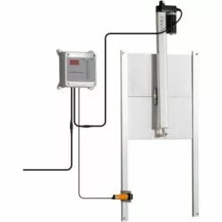 PawHut Porte Automatique Pour Poulailler - Minuterie, Capteur De Luminosité, 2 Télécommandes, Kit Installation Inclus - Alu. ABS Gris - Gris