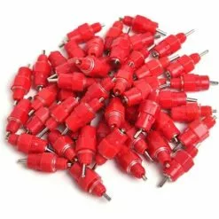 MACARON Lot De 50 Eau Mamelons Abreuvoirs Alimentateur Fournitures De Volaille Pour Poule Canard LO-Ron